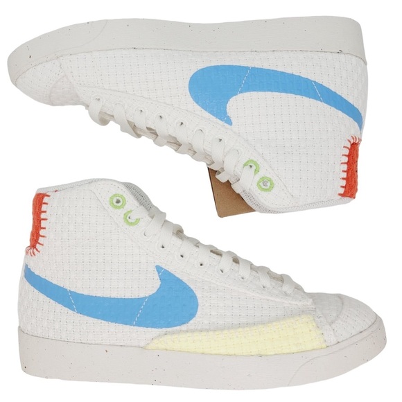 New Nike sneakers Blazer Mid '77 Next Nature sneakers shoes DV2173-100 - Picture 2 of 11